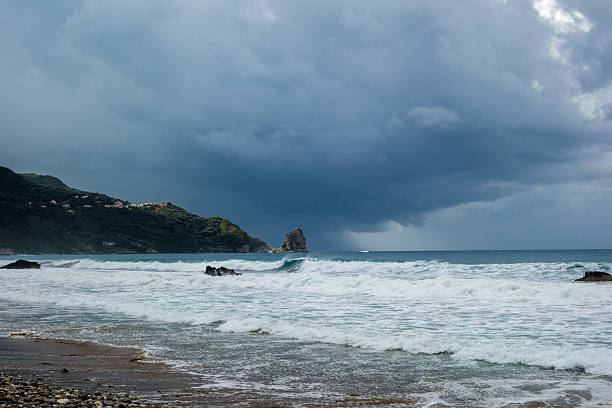 istock Agios Gordios beach at Corfu island, Greece 528956061