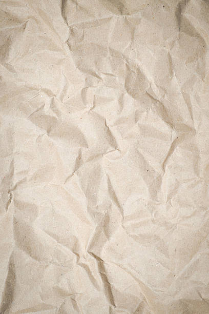 istock Paper texture - old paper sheet / wrinkled paper texture or background 528956163