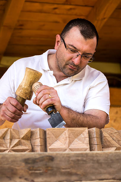 istock Carpenter doing his job and hobby 528957176