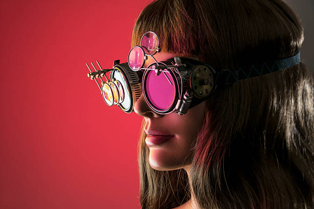 istock Cybernetic Vision Girl 528957294