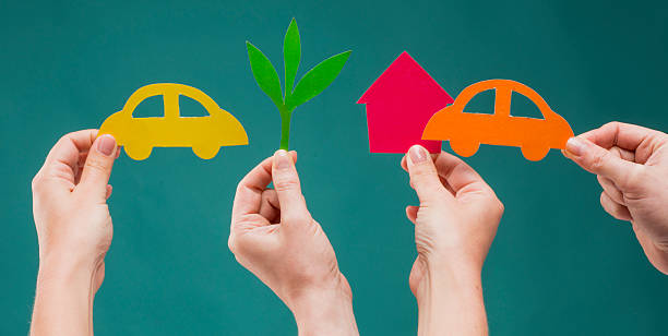 istock Hands holding icons from paper 528957994