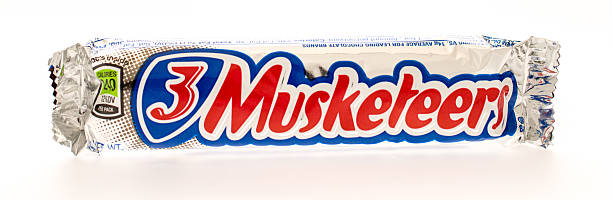 3 Musketeers Candy Bar stock photo