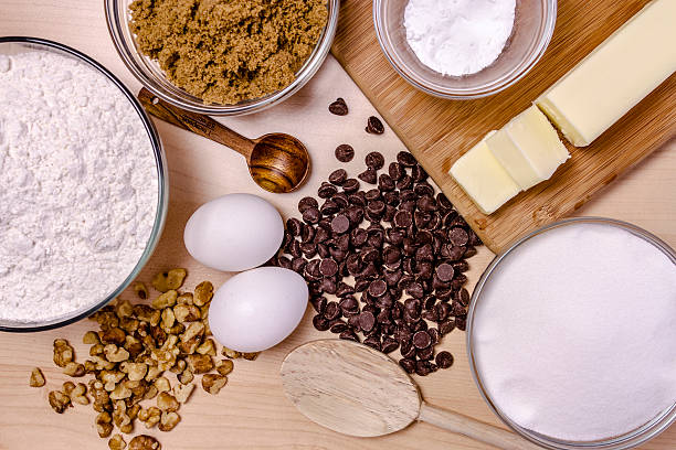 istock Cookie Baking Ingredients Shot from Above 528958735