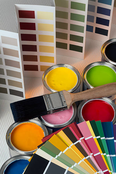 istock Painting and Decorating - Test Pots - Color Charts 528958852