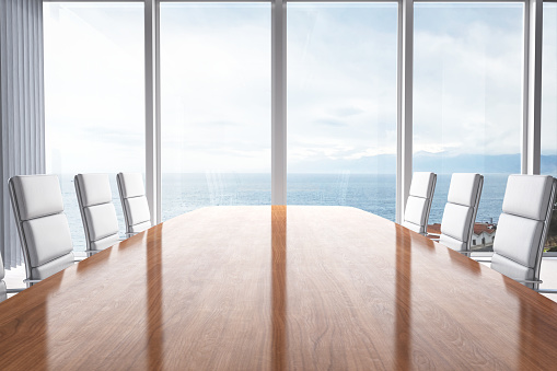 Meeting Table With Beautiful View