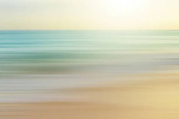 Photo of seascape background blurred motion,defocused sea.