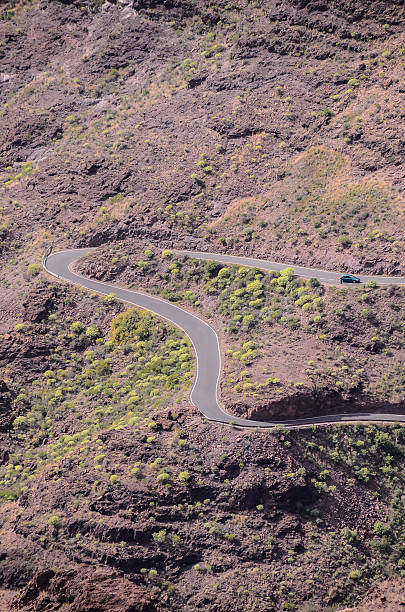istock Aerial View of an Asphalt Road 528971456