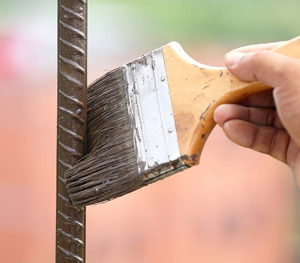 istock Painting an iron rod 528973802
