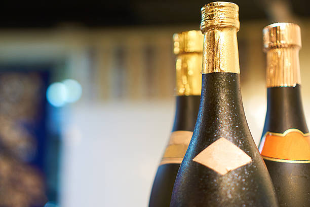 istock wine bottles in shop 528974378