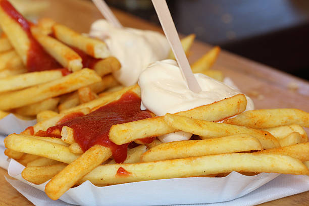 French Fries stock photo