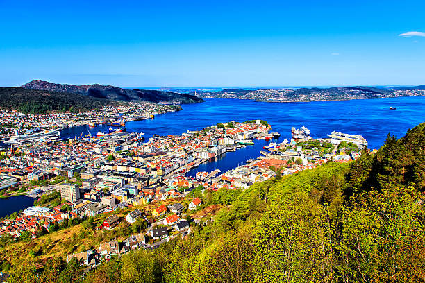 istock The colored city and bay, view from the top 528981457