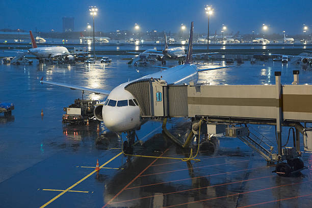 istock Aircraft Approached to an Apron, Istanbul, Turkey 528982145