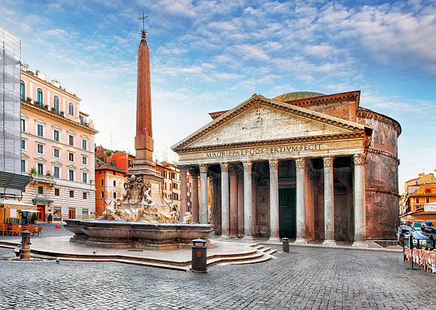 Pantheon - Rome stock photo