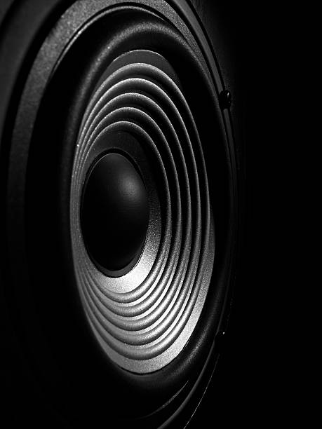 istock membrane of a sound speaker 528983984