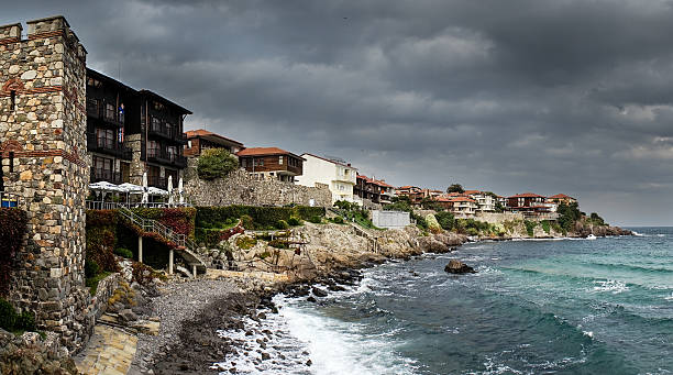 Sozopol Coast stock photo