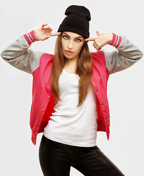 istock Frustrated and tired girl in a black cap 528985583