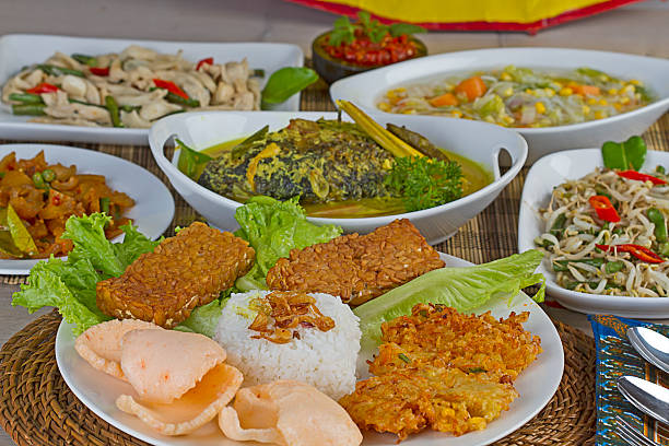 istock Indonesian Lunch menu, Indonesian cuisine 529004049