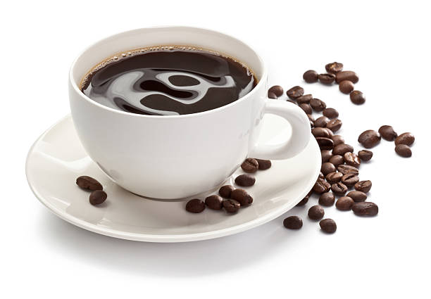 istock cup of coffee with coffee beans 529024873