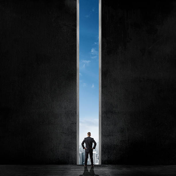 istock Silhouette of businessman 529026171