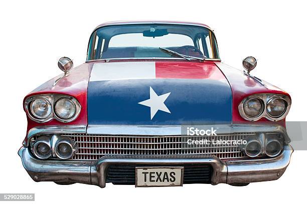 Texas Foto de stock y más banco de imágenes de Bandera de Texas - Bandera de Texas, Coche de coleccionista, EE.UU.