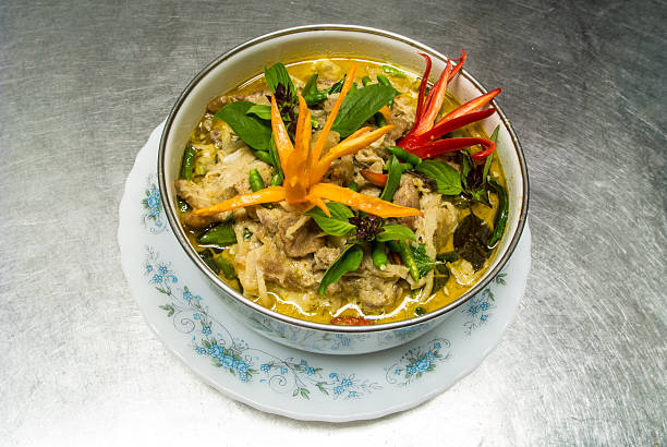 Green Curry with Pork.