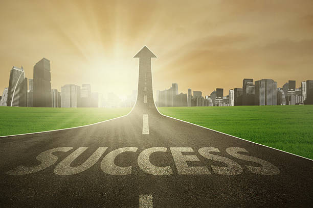 istock Free street to success in future 529049593