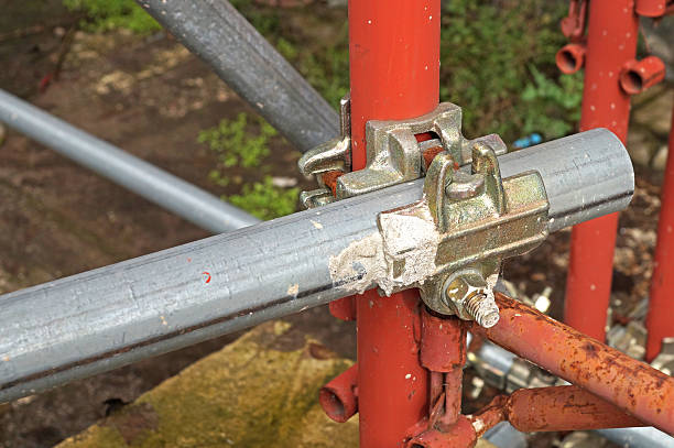 istock Clamp metal scaffolding 529051700