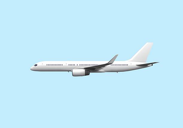istock Airplane in the air 529052106