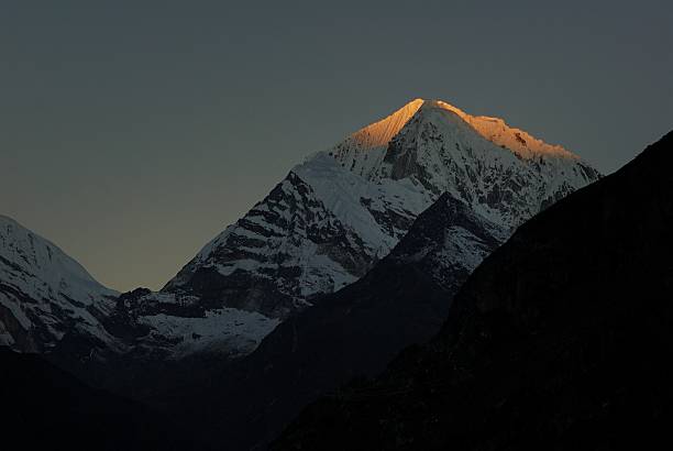 istock Mount Khumbila Khumbi Yul Lha sunrise 529054721