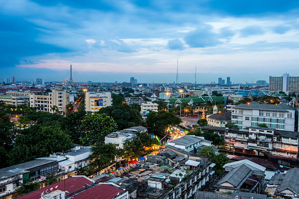 istock Twilight View of Bangkok City 529055872