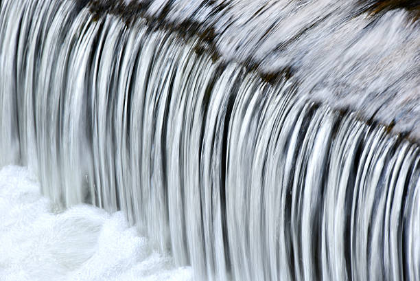 istock Small cascade photographed by the technique of long exposure 529056368