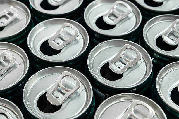 istock Group of aluminum cans 529058152