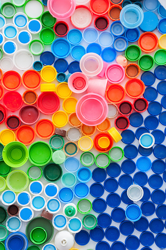 Recycled Plastic Bottle Caps