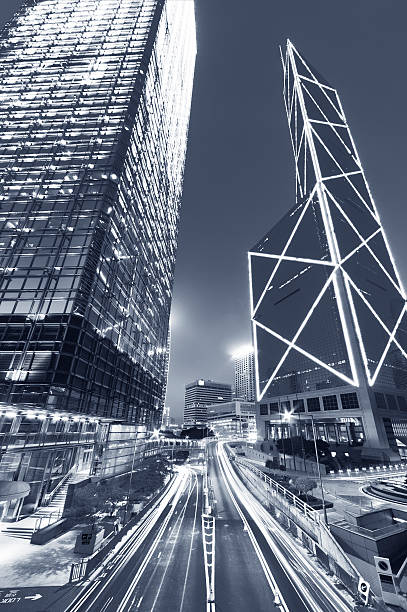 istock Hong Kong City at dusk 529063182
