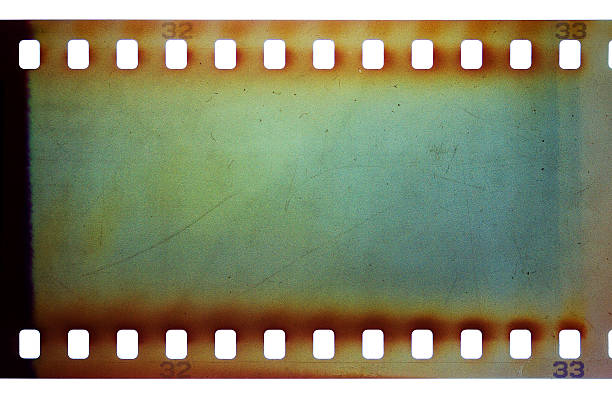 istock Old grunge filmstrip 529065426