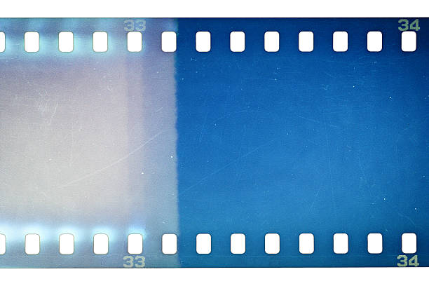 istock Old grunge filmstrip 529065546