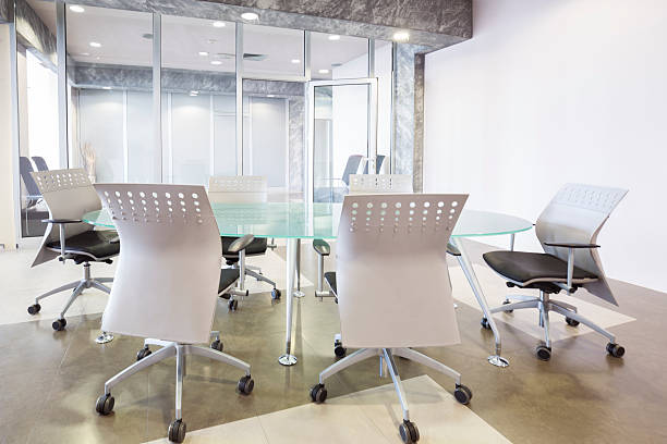 istock Interior of a modern meeting room 529065714