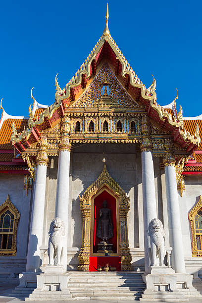 istock Famous marble temple in Bangkok - Thailand 529066880