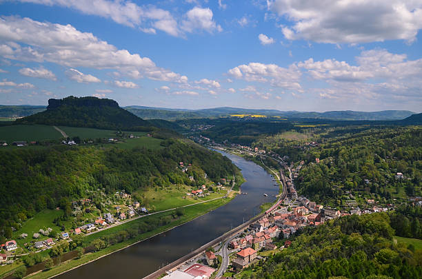 istock Landmark from fortress Koenigstein, Saxony 529067696