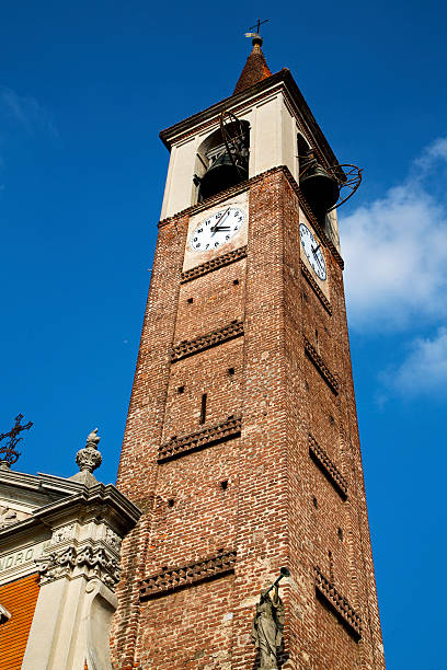 istock in mozzate   old abstract  church tower bell sunny day milan 529067831