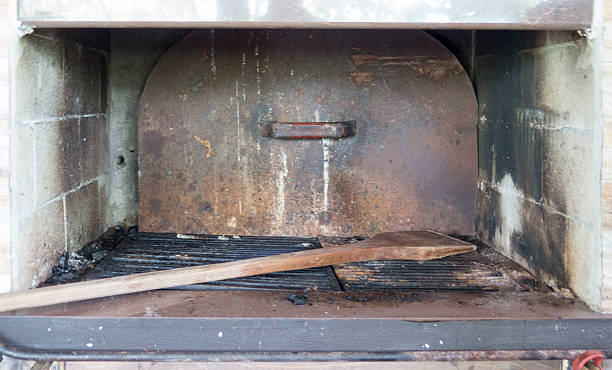 istock Bloated large oven for pizza and grill 529068090