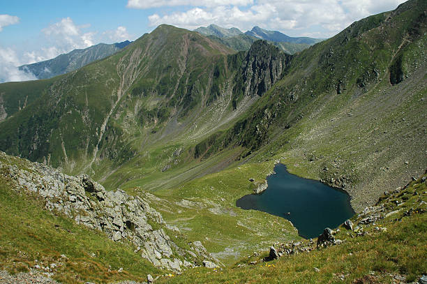 istock Avrig lake, Fagaras mountains, Romania 529068703