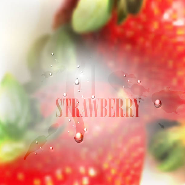 istock fresh blurred food background with strawberries, water drops and splashes. 529070067