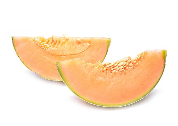 istock cantaloupe melon slices isolated on white background 529070245