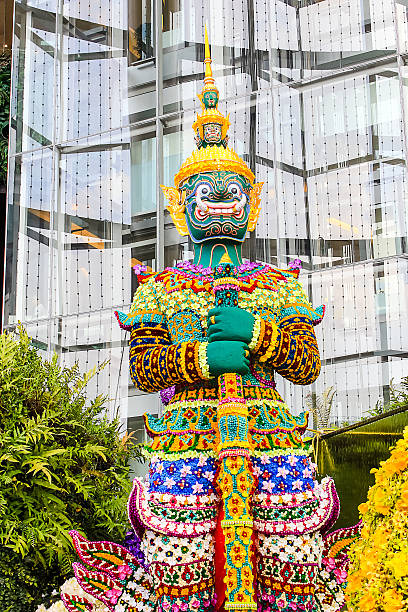 The guardian of buddha temple
