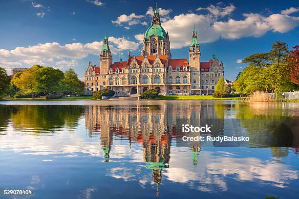 City Hall Of Hannover Stock Photo - Download Image Now - Hanover - Germany, Town Hall - Government Building, City