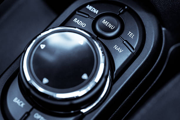 istock Car buttons detail 529078693