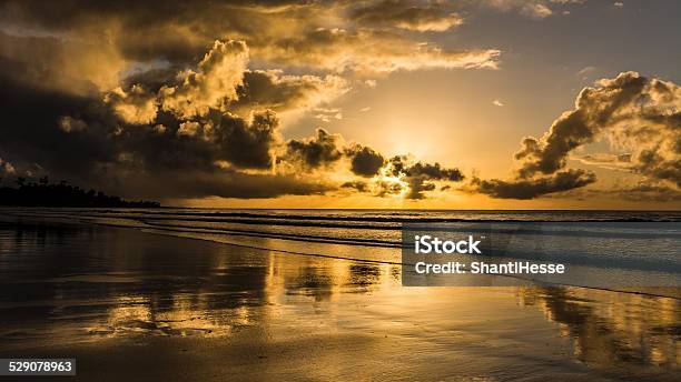 Australian Sunrise Stock Photo - Download Image Now - Aitutaki, Atoll, Australia