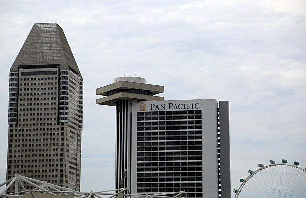 singapura: marina square - pan pacific hotel imagens e fotografias de stock