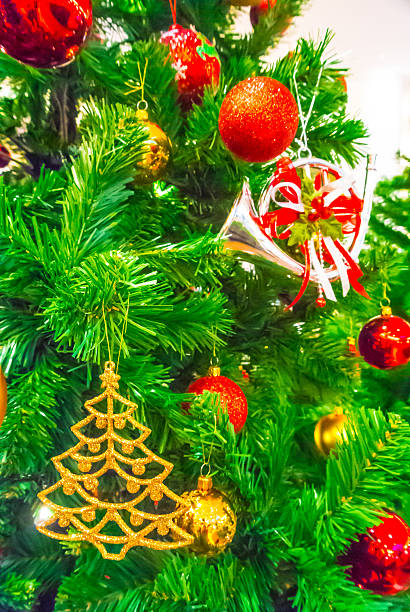 istock Christmas ornaments on a Christmas tree. 529081331